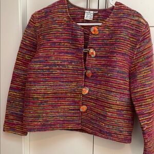 Colorful Striped Jacket